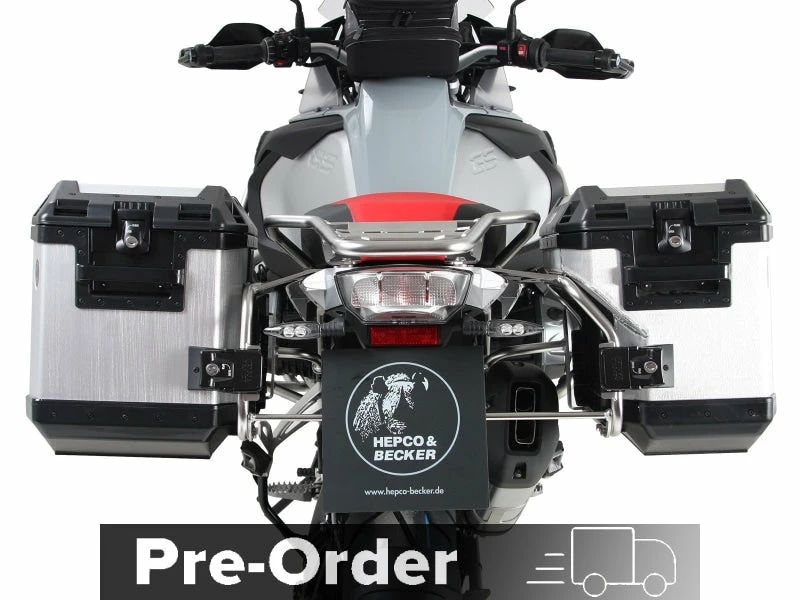 Hepco & Becker Sidecarrier Cutout With Xplorer Cut Out Side Boxes BMW R1250 GS Adventure (2019-)