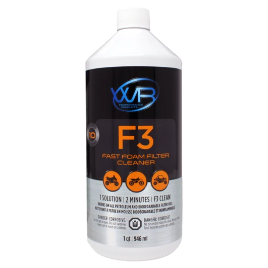 WR Performance Products F3 Foal Filter Cleaner 1QT
