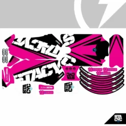 Stacyc Graphics Kit-Electrify Pink