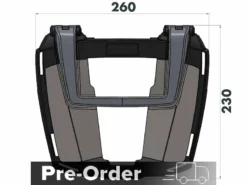 Hepco & Becker Easy Top Case Carrier In Combination With Side Carrier Mounted Triumph Tiger 1050